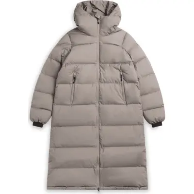Bergans Women's Urban Down Long Coat Rock Taupe