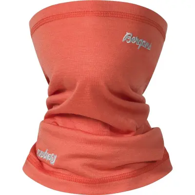 Bergans Wool Junior Neck Warmer Peachy Red Peachy Red 54