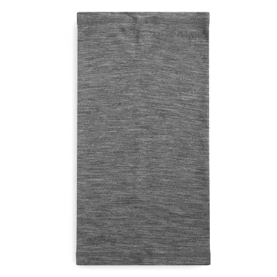 Bergans Wool Junior Neck Warmer Solid Grey/Solid Dark Grey