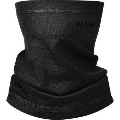 Bergans Wool Neck Warmer Black