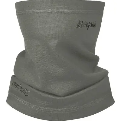 Bergans Wool Neck Warmer Green Mud