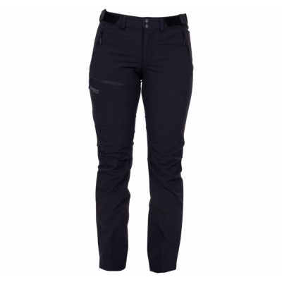 Breheimen Softshell W Pnt, Black/Solidcharcoal, S/S,  Bergans