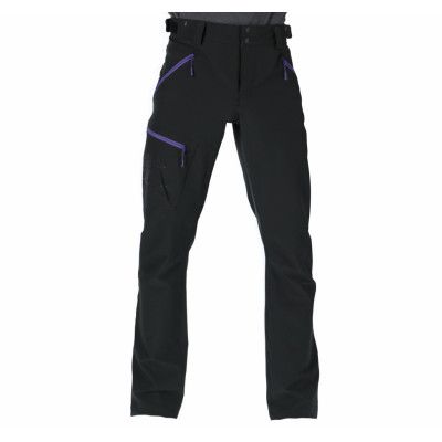 Brekketind Lady Pnt, Black/Funkypurple, L,  Bergans