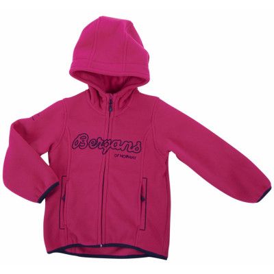 Bryggen Kids Jkt, Cerise/Navy, 122,  Bergans