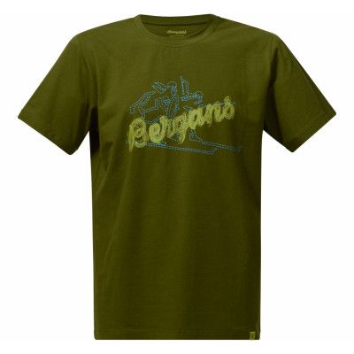 Bryggen Tee, Green Tea, S,  Bergans