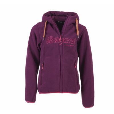 Bryggen Youth Girl Jkt, Plum/Hot Pink, 140,  Bergans