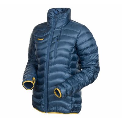 Cecilie Down Jkt, Steelblue/Sunflower, Xl,  Bergans