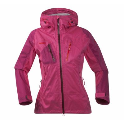 Cecilie Jkt, Bubblegum/Dk Bubblegum/Br Red, M,  Bergans