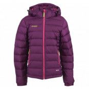 Down Youth Girl Jkt, Plum/Hot Pink/Lime, 140, Bergans