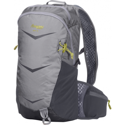 Bergans Driv 12 Solid Light Grey/Solid Dark Grey/Green Oasis