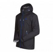 Eidfjord Jkt, Black/Br Cobalt/Alu, Xl,  Bergans