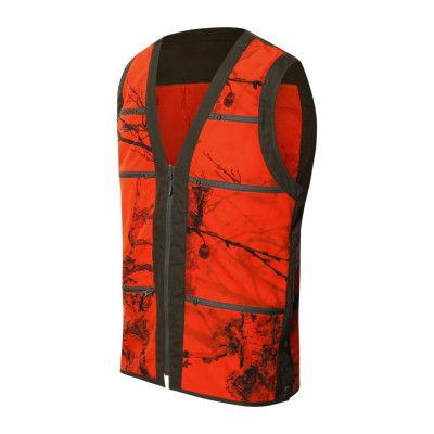 Elgå Vest, Br Orange Camo, L,  Bergans