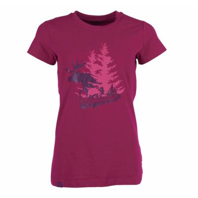 Elk Lady Tee, Cerise, Xl,  Bergans