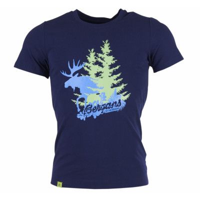 Elk Tee, Navy, Xxl,  Bergans