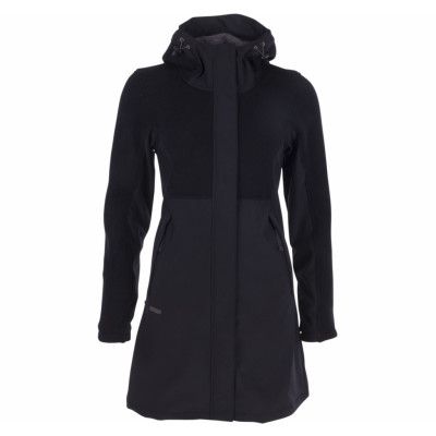 Flora Hybrid Lady Coat, Black, L,  Bergans