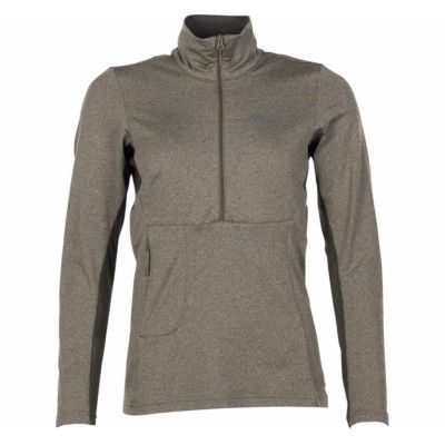 Fløyen Fleece W Half Zip, Khakigreen/Seaweed, Xs,  Bergans