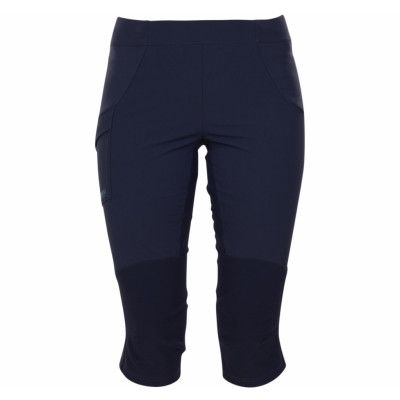 Fløyen Tight 3/4 W Pnt, Dk Navy/Dk Steelblue, Xs,  Bergans