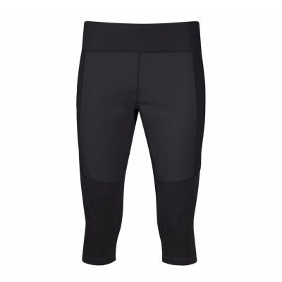 Fløyen V2 3/4 W Pants, Black, Xl,  Bergans