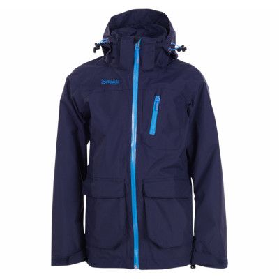 Folven Youth Jkt, Navy/Lt Wintersky, 128,  Bergans