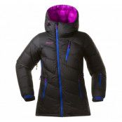 Fonna Down Lady Jkt, Black/Dk Tulip/Warm Cobalt, Xl, Bergans