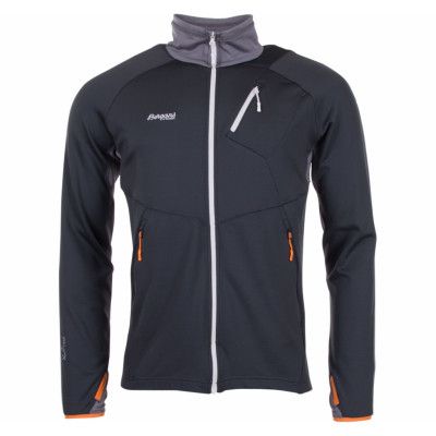 Galdebergtind Jkt, Solidcharcoal/Solidgrey/Pumpki, L,  Bergans