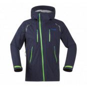 Glittertind Jkt, Navy/Timothygreen/Br Cobalt, Xl, Bergans