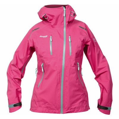 Glittertind Lady Jkt, Fuchsia/Dk Mint/Mint, M,  Bergans