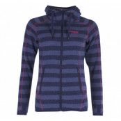 Humle Lady Jkt, Navy/Dustyblue Striped/Hot Pin, L, Bergans