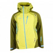 Isogaisa Ins Jkt, Citrus/Green Tea/Br Seablue, Xl, Bergans