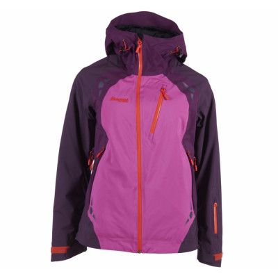 Isogaisa Ins Lady Jkt, Pinkrose/Dk Plum/Koi Orange, M,  Bergans