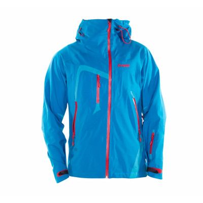 Isogaisa Jkt, Peacockblue/Dkturq/Red, S,  Bergans