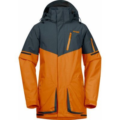 Bergans Juniors' Knyken Insulated Jacket Cloudberry Yellow/Orion Blue