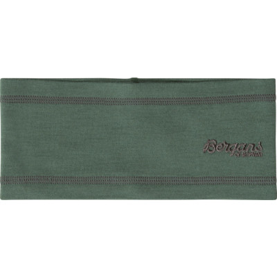 Bergans Juniors' Wool Headband Dark Jade Green