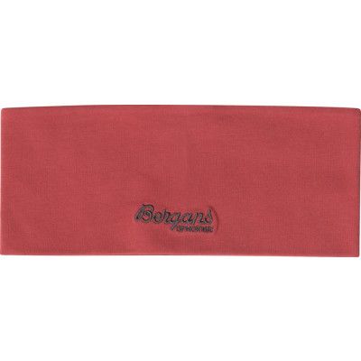 Bergans Junors' Cotton Headband Rusty Dust