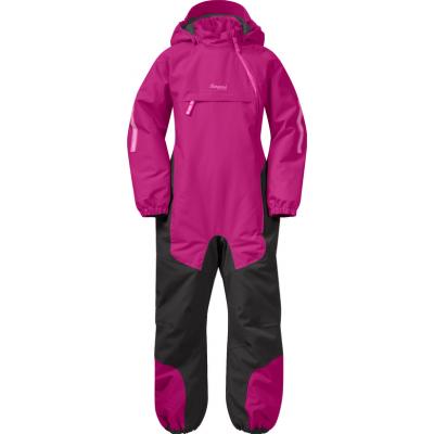Bergans Kid's Lilletind Insulated Coverall Fandango Purple/Solid Charcoal