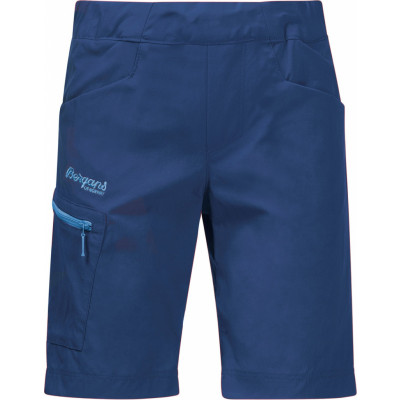Bergans Kids' Lilletind Shorts Dark Riviera Blue/Sailor Blue