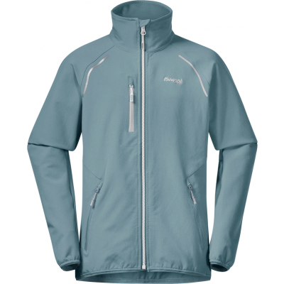 Bergans Kids' Sjoa Light Softshell Jacket Smoke Blue