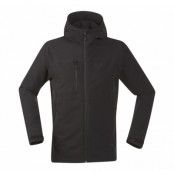 Kjerag Jkt W/Hood, Black, Xl,  Bergans