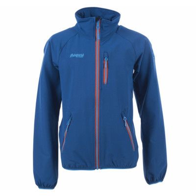 Kjerag Youth Jkt, Dp Sea/Br Seablue/Koi Orange, 164,  Bergans