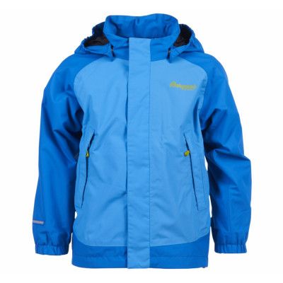 Knatten Kids Jkt, Br Seablue/Lt Seablue, 128,  Bergans