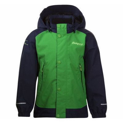 Knatten Kids Jkt, Frog/Navy, 86,  Bergans
