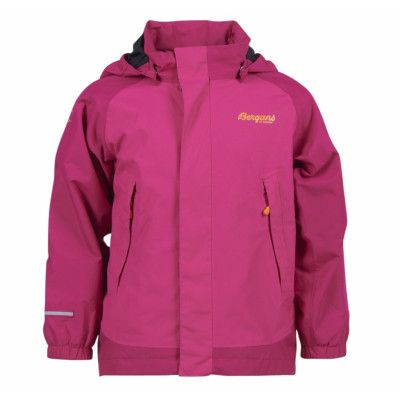 Knatten Kids Jkt, Hot Pink/Cerise, 110,  Bergans