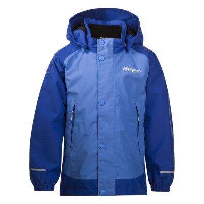 Knatten Kids Jkt, Skyblue/Dk Skyblue, 92,  Bergans