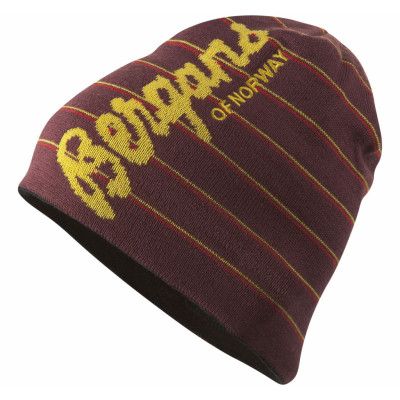 Kuling Beanie, Dk Maroon/Yellowgreen, One Size,  Bergans