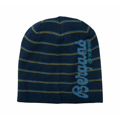 Kuling Beanie, Dk Steelblue/Glacier/Yellowgre, One Size,  Bergans