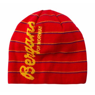 Kuling Beanie, Red/Dandelion, One Size,  Bergans