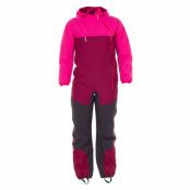 Lilletind Ins Kids Coverall, Beetred/Raspberry/Solidcharcoa, 104,  Bergans
