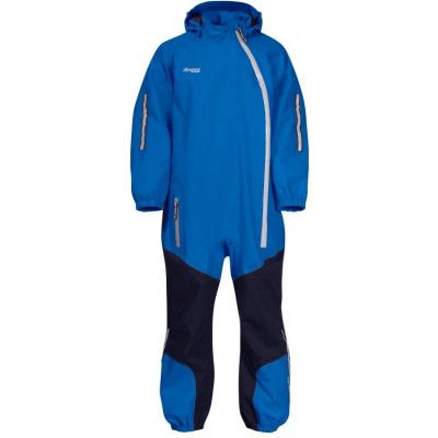 Bergans Kids' Lilletind Coverall Riviera Blue/Dark Riviera Blue