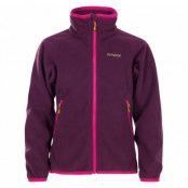 Lunner Youth Girl Jkt, Plum/Hot Pink/Lime, 152, Bergans