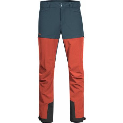 Bergans Men's Bekkely Hybrid Pant Brick/Orion Blue